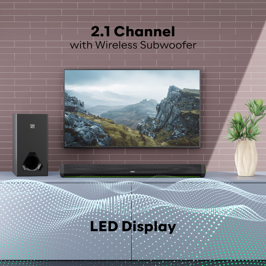 GOVO GoSurround 920 200W 2.1 Channel Soundbar with Wireless Subwoofer sound bar price comparison image - view 9