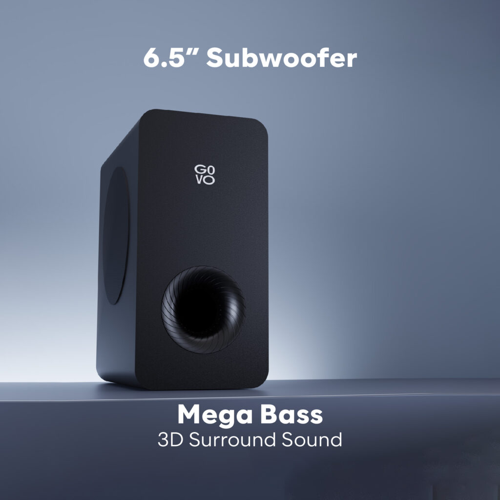 GOVO GoSurround 975 400W 2.1.2 Channel Dolby Atmos Wireless Soundbar with Subwoofer sound bar price comparison image - view 4